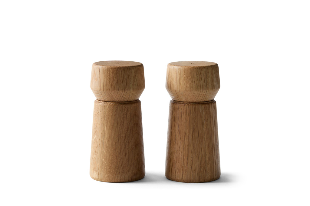 Amsterdam 2pcs. Grinder Set Natural Oak 11 cm