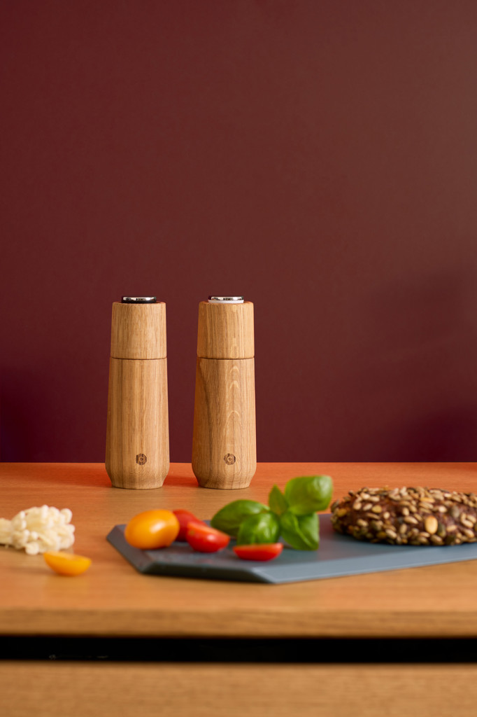 Champagne / 2pcs. grinder set / Natural 18cm