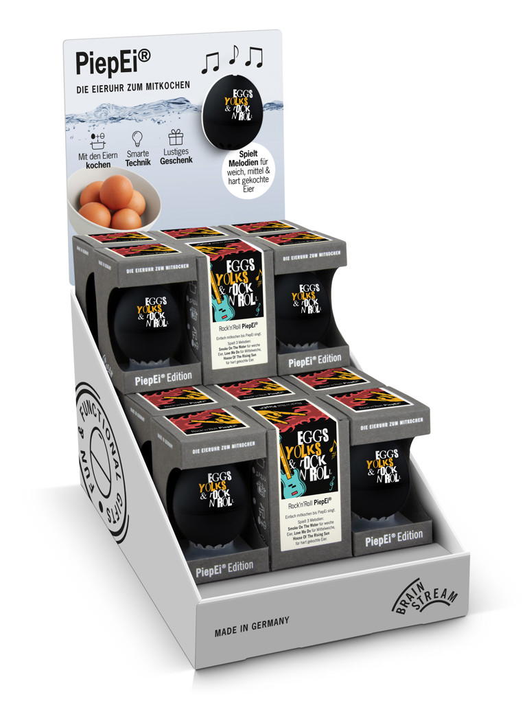 Display_Rock-n-Roll_PiepEi_A005820.jpg Display Rock 'n' Roll BeepEgg / 18 pcs.