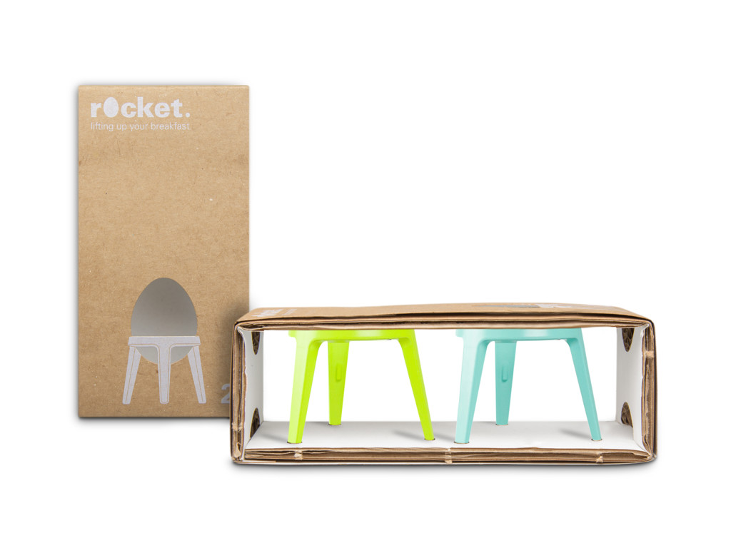 rocket / 2pcs-Set / Lime + Turqouise