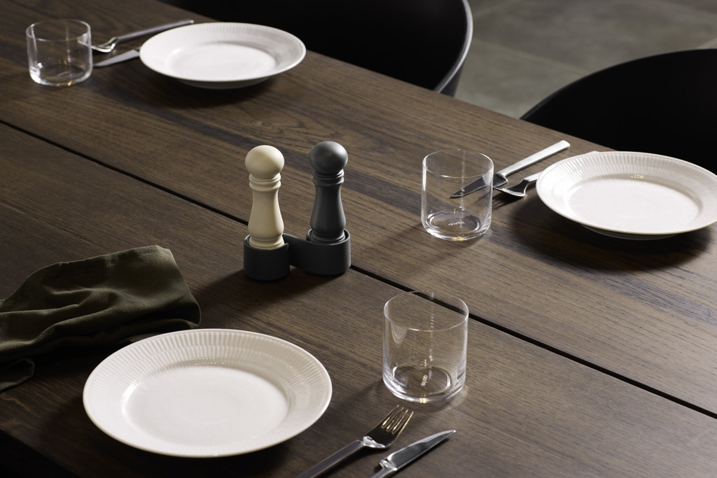 Mini Grinder / Gewürzmühlen-2er-Set / Blueberry + Garlic / 14cm