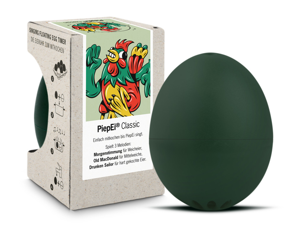 BeepEgg Classic / Dark Green