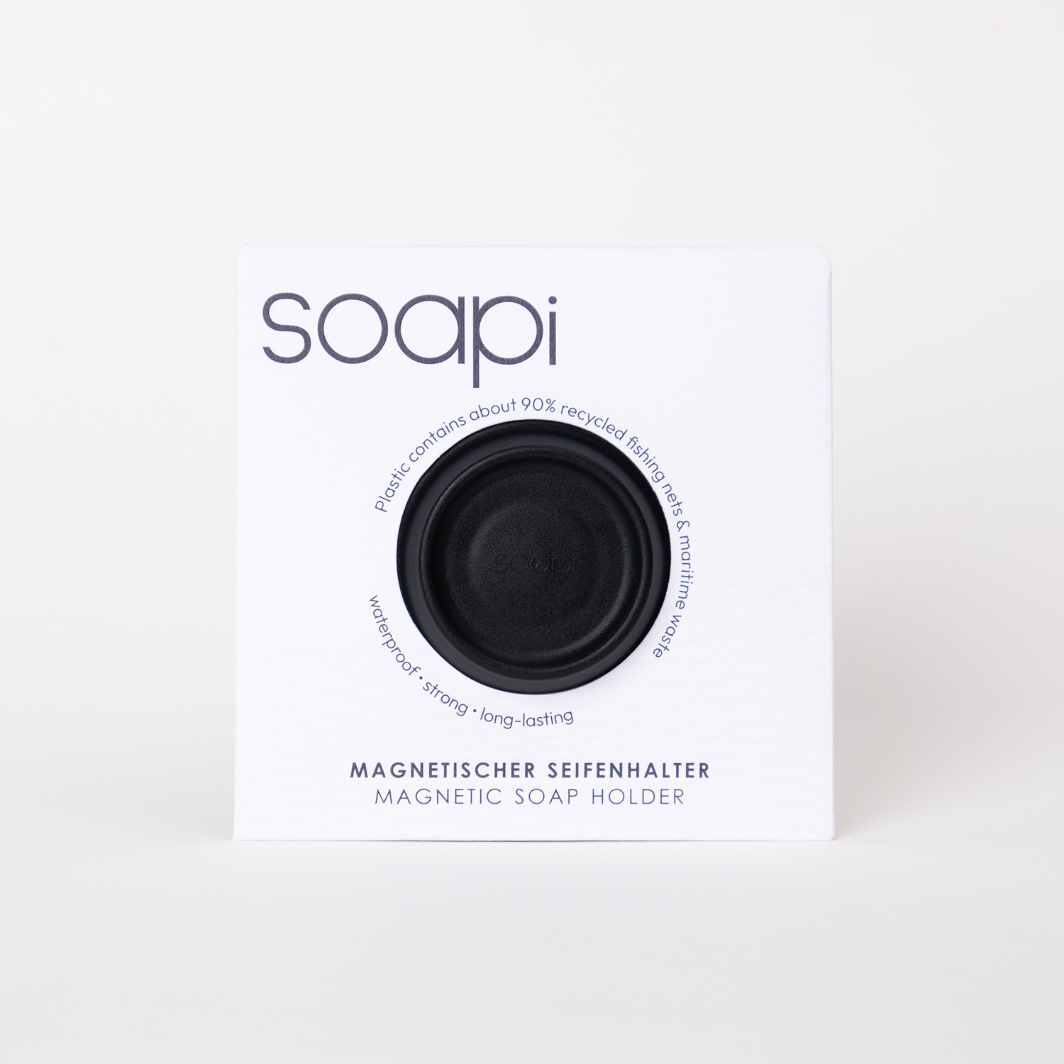 Soapi / Magnetischer Seifenhalter / Schwarz