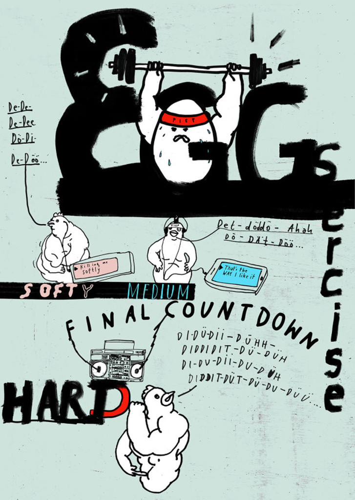 CC_PiepEi_EGGSERCISE_No5_Grafik.jpg BeepEgg Eggsercise / Character Collection / No.5