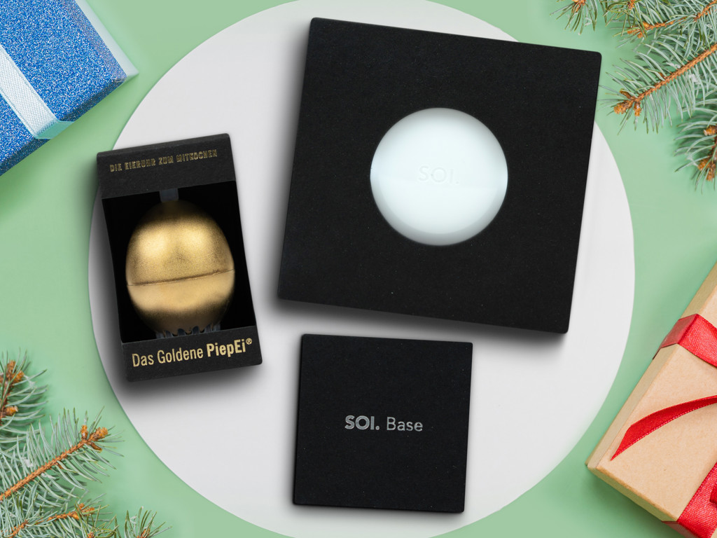 Bundle_Gold-SOI-Base_A005900.jpg Set The Golden BeepEgg + SOI. + SOI. Base